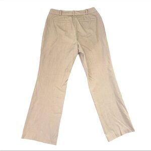 Worthington Curvy Fit Dress pants Womens Size 4 Petite Beige straight Stretch